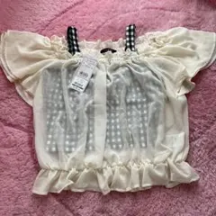 INGNI トップス スモックビスチェSET