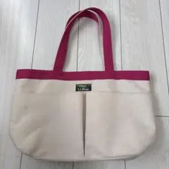 L.L.Bean トートバッグ キャンバス ピンク 付録のサムネイル