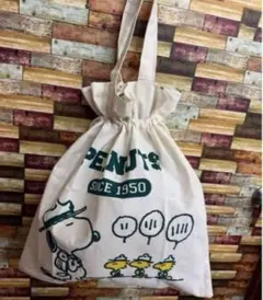 スヌーピー　帆布2WAYトートバッグ　②