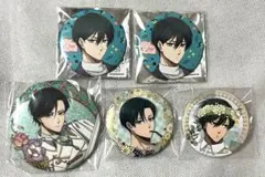 ブルーロック 缶バッジ 糸師凛 5点セット ⑹