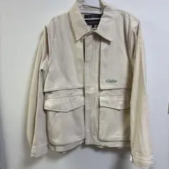 ROLLINGCRADLE 4POCKET JACKET / WHITE