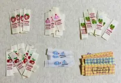 刺繍タグ　印　タグ　縫いつけタグ　ハンドメイド