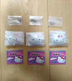 【新品未開封】ハローキティおめん　カプセルトイ 3個セット