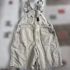 年代物‼️ミキハウスのダブルBのオーバーオール‼️110サイズ（汚れあり）