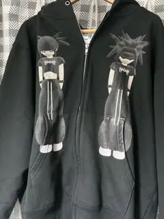 Kouga ブラックパーカー Lサイズ