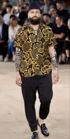 ジュンヤワタナベ　サルエルパンツブラック