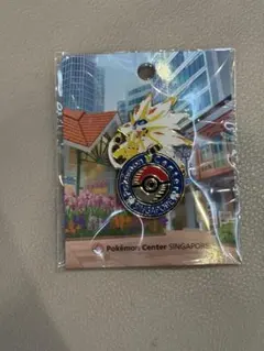 ポケモンセンター シンガポール限定 ピンバッチ 限定ショッパー付