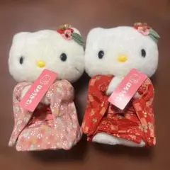 ハローキティ　着物　平成レトロ　ビッグサイズ　サンリオ　キティちゃん ハローキティ 着物 平成レトロ ビッグサイズ サンリオ キティちゃん