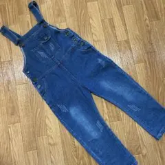 デニム オーバーオール　120程度