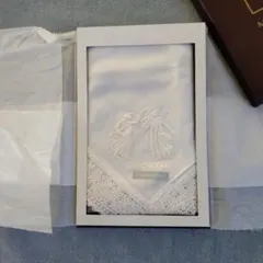 Wedgwood 刺繍レースハンカチ
