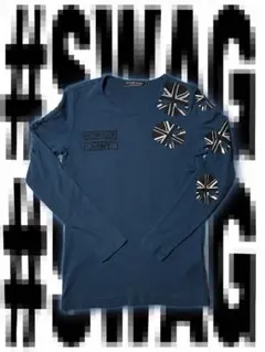 union jack T ブラック　ロンt ピチt y2k archiveのサムネイル