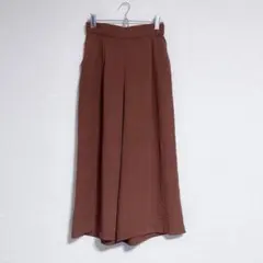 H&M／春夏ガウチョパンツ／ブラウン系／32