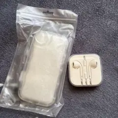 Apple純正イヤホンiPhone66s iPhone 7/8/SEソフトケース