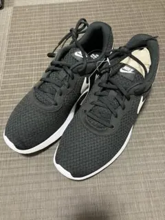 【新品未使用タグ付】NIKE タンジュン ブラック メッシュ スニーカー メンズ