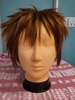 【即納】キングダムハーツ 無印 ソラ コスプレウィッグ セット済ウィッグ Dハロ 即納】キングダムハーツ 無印 ソラ コスプレウィッグ セット済