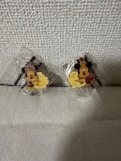 ミッキー・ミニー ピンバッジセット