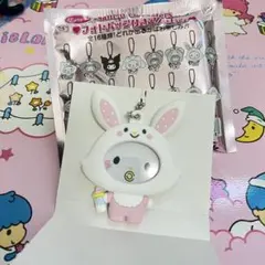 ウィッシュミーメル サンリオキャラクターズ フォトバッジ付きマスコット