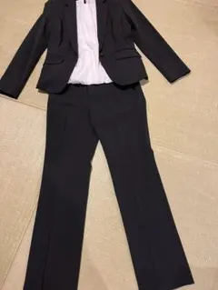 EMMA JAMES ブラックスーツ3点セット　ブラウス付き　9号