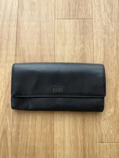 DIESEL 長財布 ブラック ピンクのサムネイル