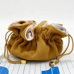 HERMES 巾着ポーチ