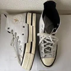 ariasさん専用Christian Dior ベージュ ハイカットスニーカー - メルカリ