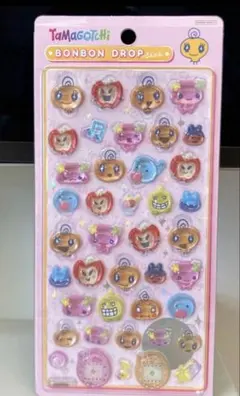 正規品　ボンボンドロップシール　たまごっち　めめっち