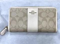 【正規品】COACH コーチ シグネチャー PVCレザー長財布