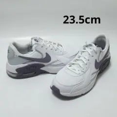 23.5cm 白 紫 ナイキ エアマックス エクシー AIR MAX EXCEE
