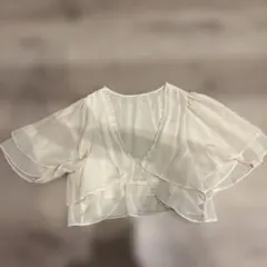 【美品】ビジュー付きボレロ