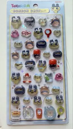 たまごっち　ボンボンドロップシール　まめっち