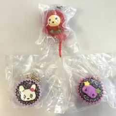 ❤️新品❤️カプセルトイ　たまごっち　手作りおやつチャーム　カラフルマルチチャーム