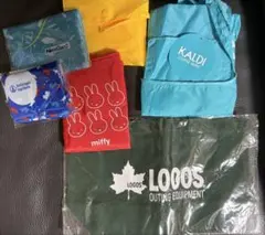 エコバッグ 6点セット KALDI LOGOS miffyのサムネイル