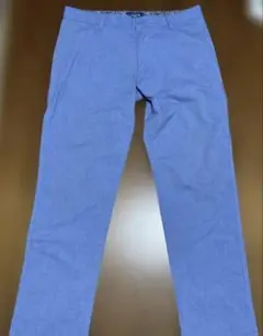 アーノルドパーマー　ブルー　無地　ゴルフ　パンツ