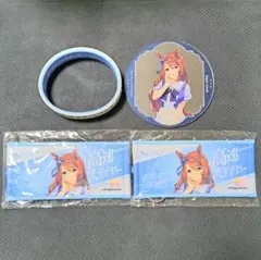 6th シリコンバンドアクリルコースターミニ応援タオル スーパークリーク セット