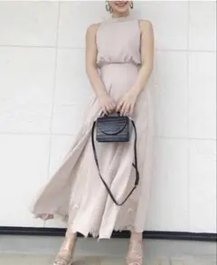 FRAY I.D ロング丈 アメスリレースドレス ロング 結婚式 オケージョン