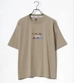 CONVERSE スニーカー刺繍 Tシャツ 半袖 メンズ レディース Mサイズのサムネイル