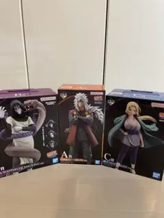 NARUTO 一番くじ　伝説の三忍　3体セット