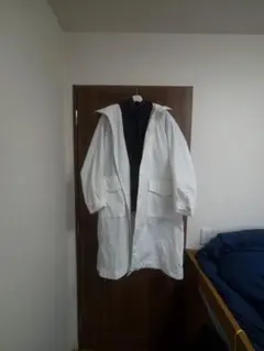 オーバーサイズフーデッドロングコード L