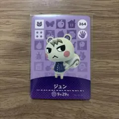 amiiboカード ジュン トレーディングカード 264
