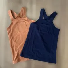キッズ サロペット 2セット サイズ100のサムネイル