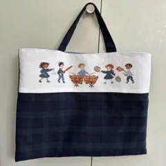 クロスステッチ　レッスンバッグ
