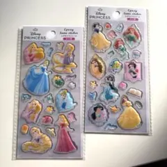 ディズニープリンセス エポキシラメシール　全2種