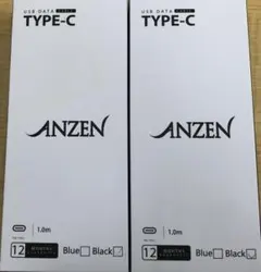 Type-Cケーブル(黒)2個セット