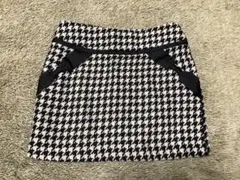値下げ⤵️未使用　CECIL McBEE 千鳥格子　ツイードミニスカート　Sサイズ