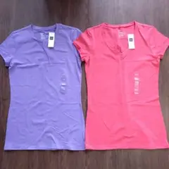 【未使用】 GAP ギャップ Tシャツ ストレッチ 値札 タグ付き 2枚セット