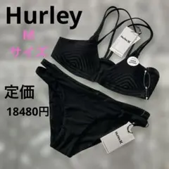 新品 Hurley ハーレー ビキニ 上下セット Mサイズ　ブラックのサムネイル