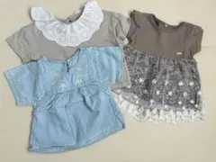 トップス 3点セット　80cm