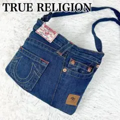 【希少】TRUE RELIGION トゥルーレリジョン デニムショルダーバッグ