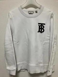 BURBERRY スウェット トレーナー ホワイト バーバリー XS TB