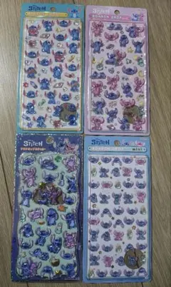 正規品　スティッチボンボンドロップシール&ミニ&プチドロップステッカーまとめ売り